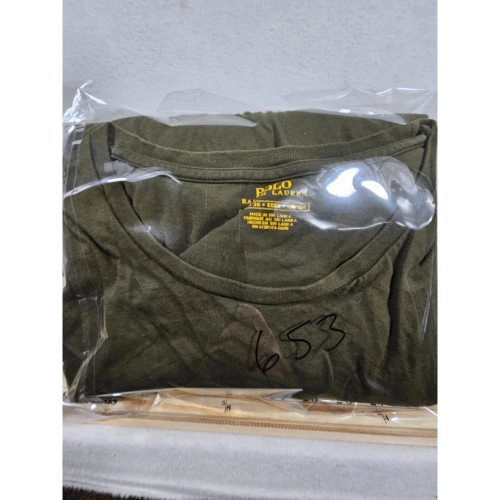 Polo Ralph Lauren Mens 3XB Olive Green Heather Short Sleeve Pony Logo‎ T-Shirt